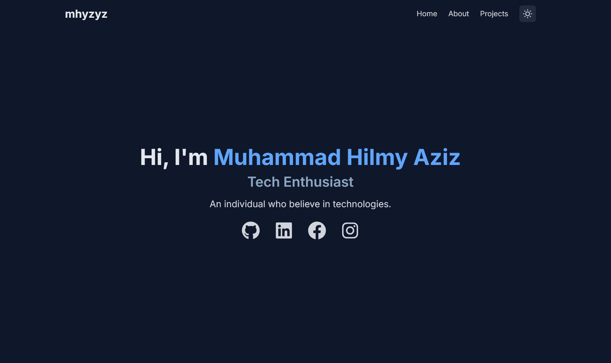 Personal Website